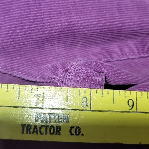 J. CREW Matchstick Lavender Pastel Goth Aesthetic Corduroy Straight Leg Pants - Picture 7 of 10